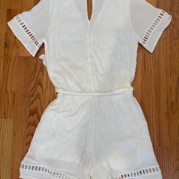 Fraiche by J short sleeved romper.  Worn once‎ for a bridal event! Size S. - Picture 2 of 3
